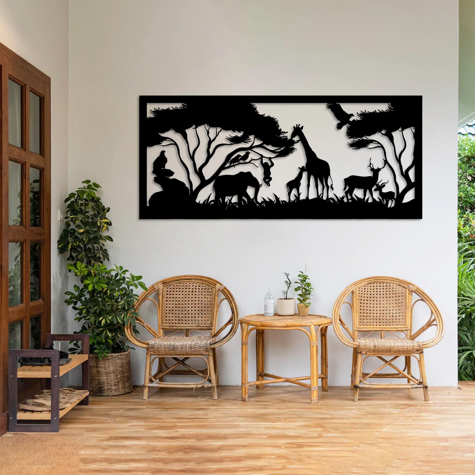 Amazon.com: Metal Wall Art, Metal Wall Art Wildlife, African Metal